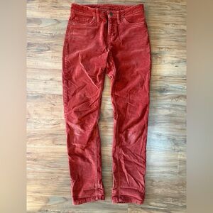 Patagonia Organic Cotton Rust Corduroy Pants
